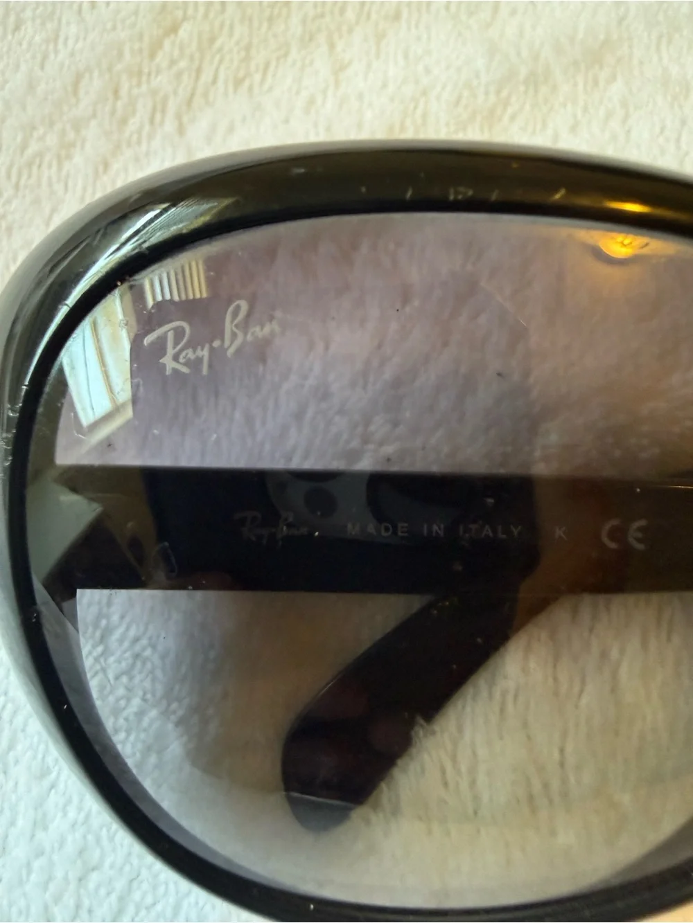 Ray-Ban Women's Black Oversized Round Sunglasses
